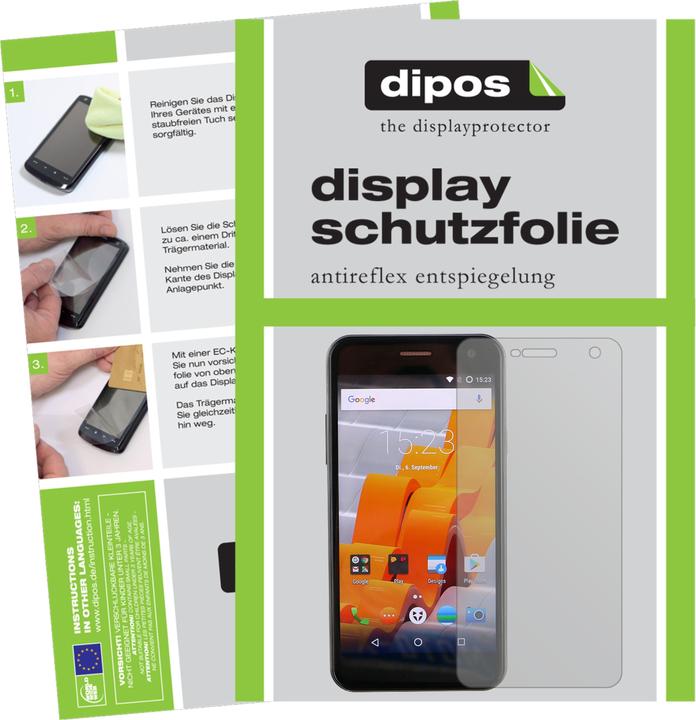 Produktbild Dipos Displayschutzfolie Antireflex (6 Stück, Wileyfox Spark+)
