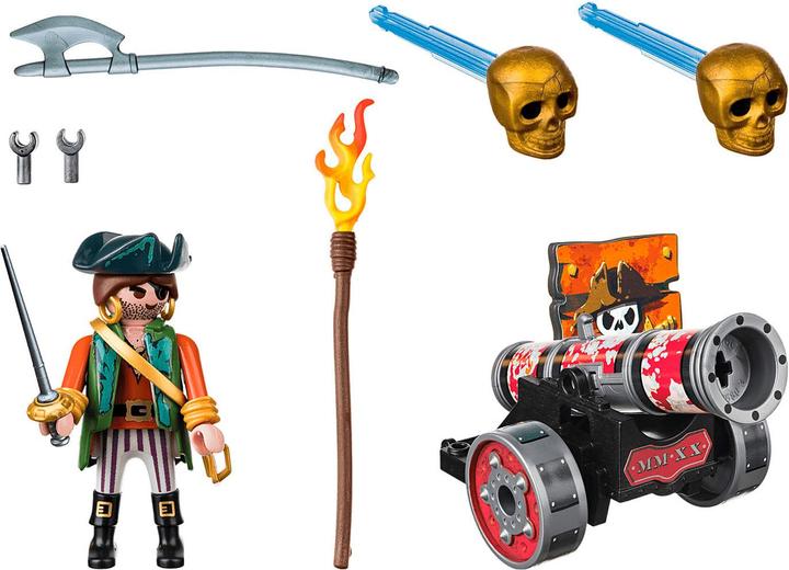 Produktbild Playmobil Pirat mit Kanone (70415, Playmobil Pirates)