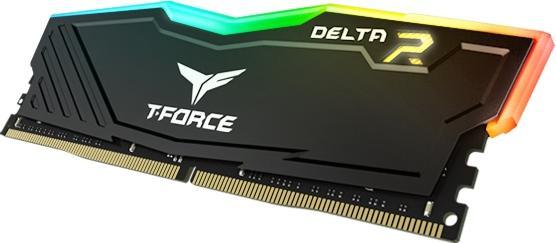 Produktbild Team Group Atmintis T-Force Delta RGB, DDR4, 16 GB, 3200MHz, CL16 (TF3D416G3200HC16FDC01) (2 x 8GB, 3200 MHz, DDR4-RAM, DIMM)