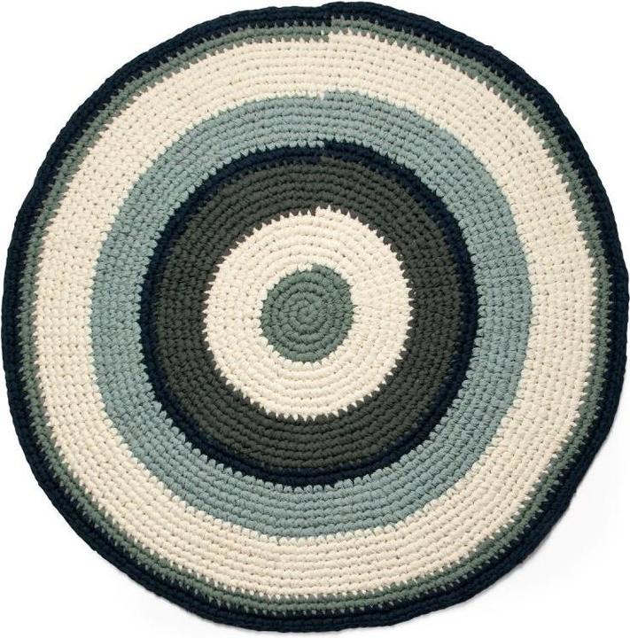 Image du produit Milkii Tapis au crochet Hazy Blue (Ø 120 cm)