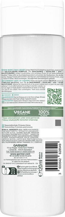 Image du produit Garnier Pure (Lotion nettoyante, 120 ml)