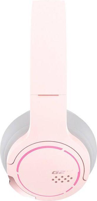 Actual product image Edifier gaming headphones HECATE G2BT (pink) (Cable)