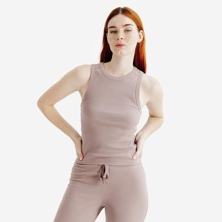 Decathlon Tanktop Damen - Elementals braun