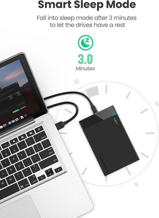 Image du produit Ugreen Boîtier de disque dur (2.5")