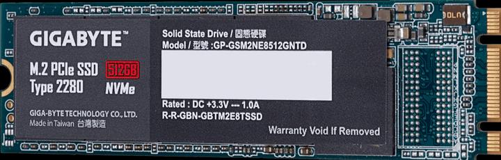 Produktbild Gigabyte GP-GSM2NE8512GNTD (512 GB, M.2)
