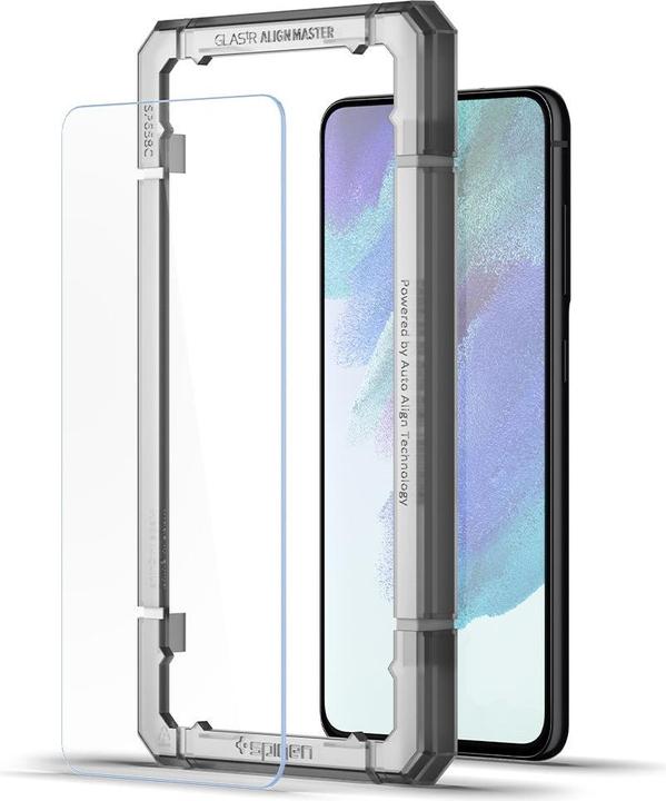 Image du produit Spigen ALM verre.tr Samsung S21 FE 2szt. szkło hartowane AGL03088 (2 pièce(s), Samsung Galaxy S21 FE)