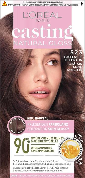 Image du produit L'Oréal Paris Crème de casting (523 noisette brun clair)