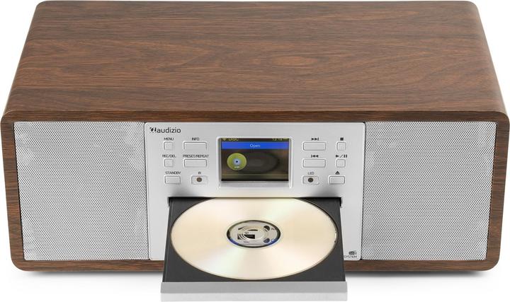 Image du produit Audizio DAB+ Radio Avola Silber, Radio Tuner: FM, DAB+ (DAB+ DAB, FM, Bluetooth, WiFi)