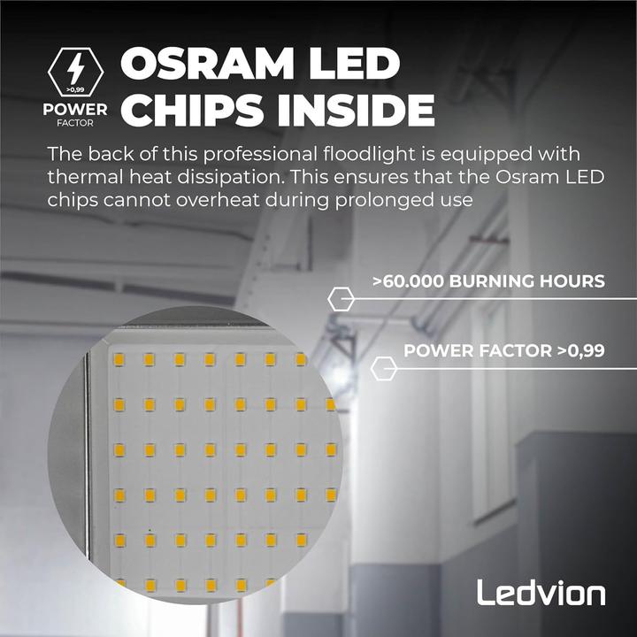 Immagine prodotto Ledvion LED Flutlichtstrahler LV50009 (12000 lm, IP68)