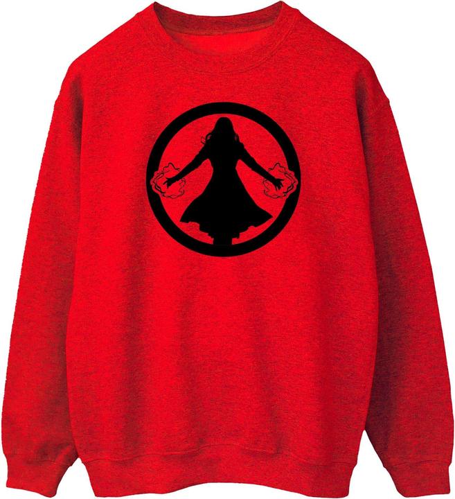 Actual product image Girls Scarlet Witch Symbol Sweatshirt (152, 158)