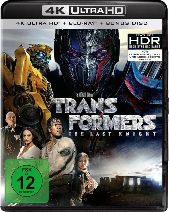 Actual product image Transformers: The Last Knight - BR + 4K (4k Blu-ray, 2017, German)