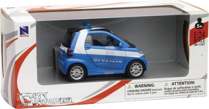 Produktbild New Ray Smart Fortwo- Police Scale 1:24