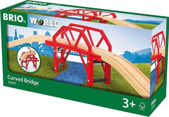Actual product image Brio Railway bridge with ramps