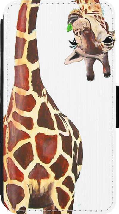 Actual product image PhoneLook Cover Wallet black Giraffe Fit (Apple iPhone 13 mini)