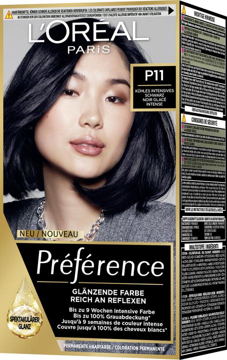 L'Oréal Paris Preference Core (Noir glacé intense, Kühles Intensives Schwarz)
