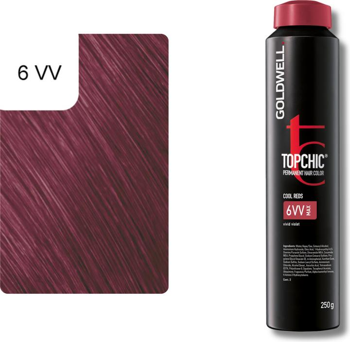 Actual product image Goldwell Topchic (6-VV vivid violet)