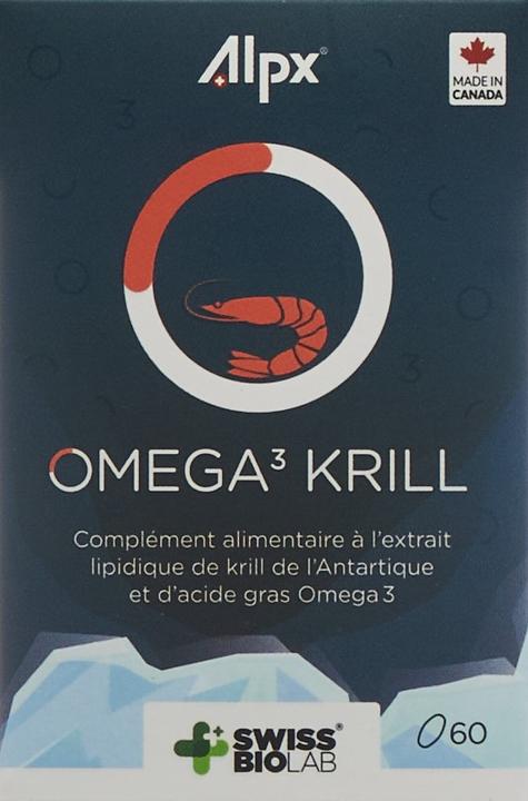 Produktbild Alpx Omega 3 Krill Kapseln Gélules (60 Stück, Kapseln, 77 g)