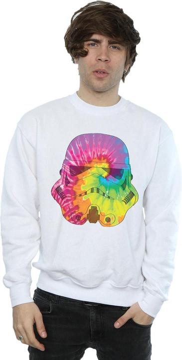 Actual product image Star Wars Mens Stormtrooper Uranus Helmet Sweatshirt (XL)
