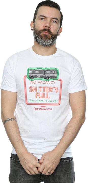 Produktbild National Lampoon´s Vacation National Lampoon's Christmas Vacation Greyscale No Vacancy TShirt (L)