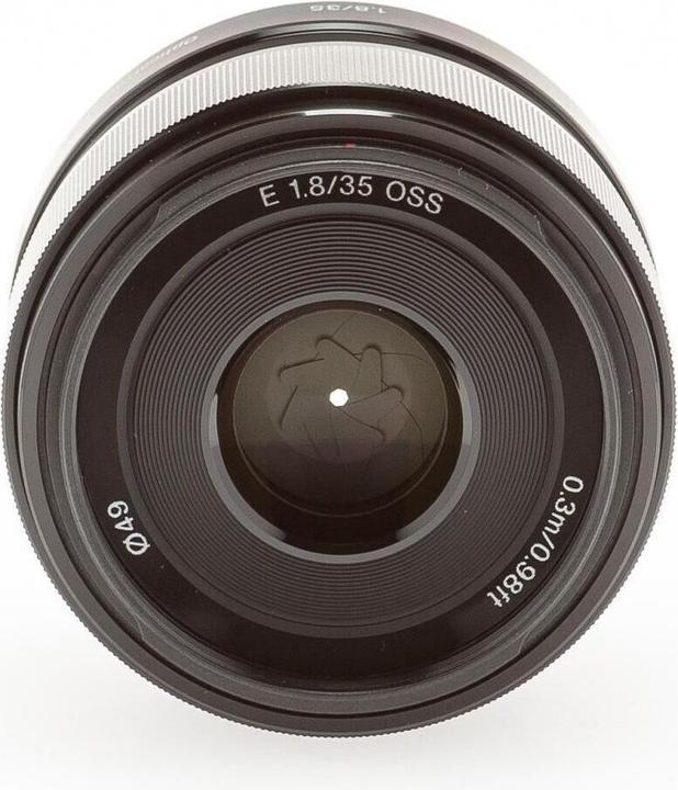 Actual product image Sony E 35mm f/1.8 OSS (Sony E, APS-C / DX)
