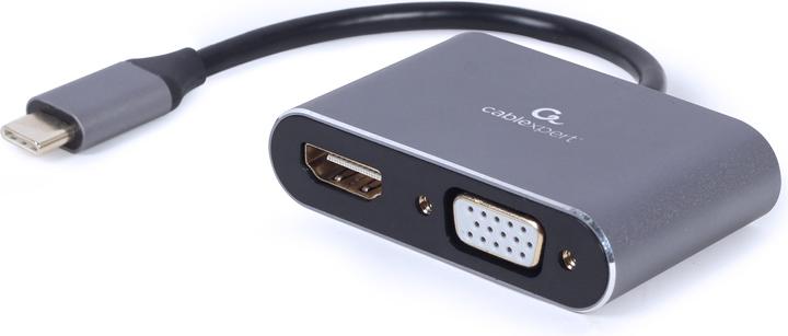 Gembird USB-C zu (HDMI, VGA, 1.50 cm)