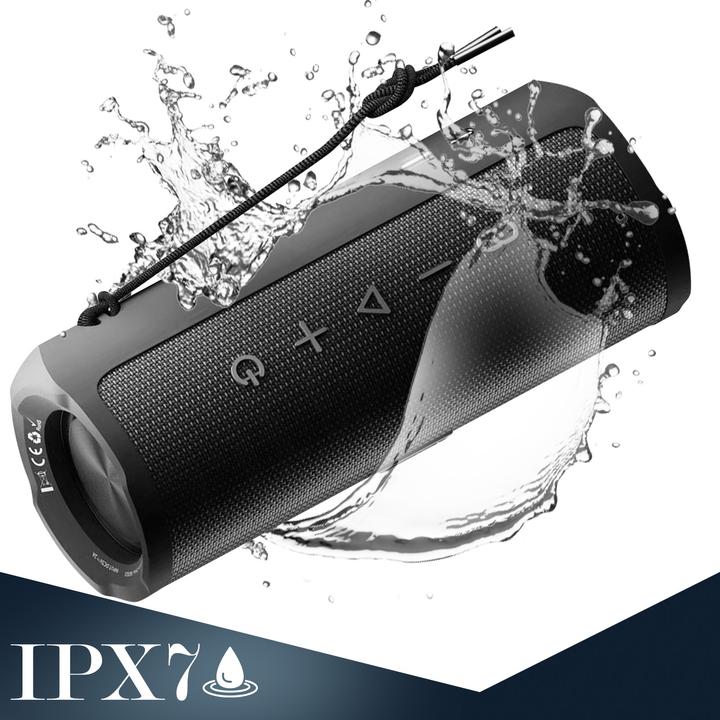 Immagine prodotto 3MK Fuego głośnik bezprzewodowy 30W Bluetooth 5.3 TWS IPX7 czarny/nero (12 h, Porta USB)