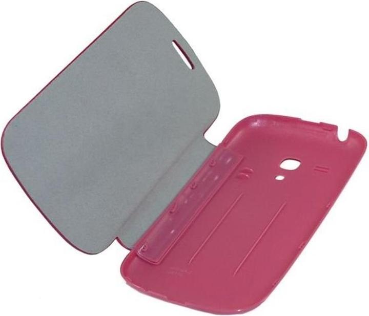 Immagine prodotto König Design Custodia (Flipcover) per smartphone Samsung i8190 / i8195 / i8200 Galaxy S3 mini Rosa (Samsung Galaxy S3 Mini)