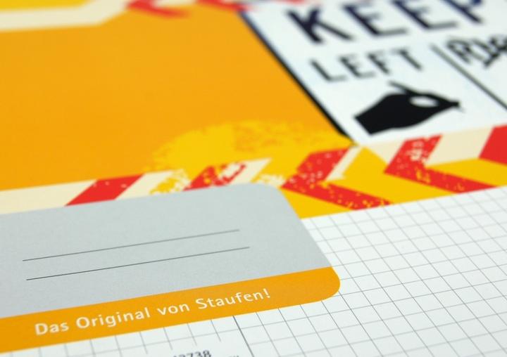 Produktbild Staufen Collegeblöcke Linkshänder Lineatur 22 kariert DIN A4 ohne Rand (A4, Kariert)