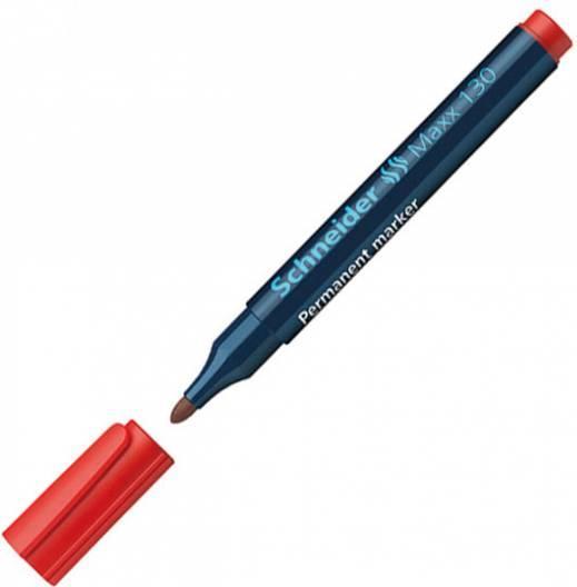 Image du produit Schneider Marqueur permanent Maxx 130 (Rouge, 3 mm, 1 x)