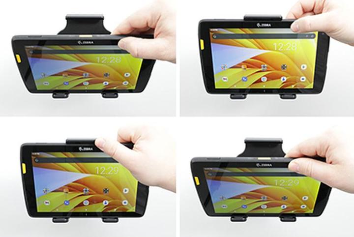 Actual product image Brodit Holder Universal passive H:120-135/D:max. 9mm