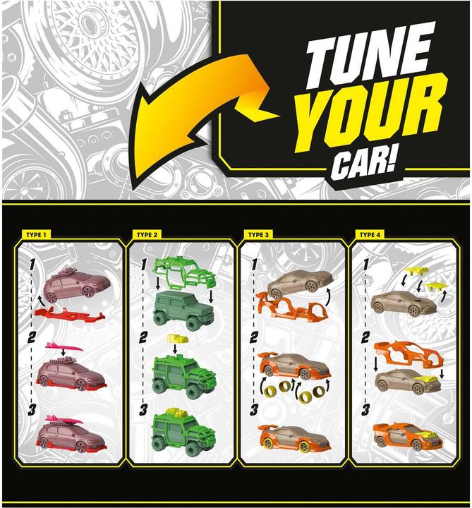 Actual product image Majorette Tune Up's 2 7 Surprises Set