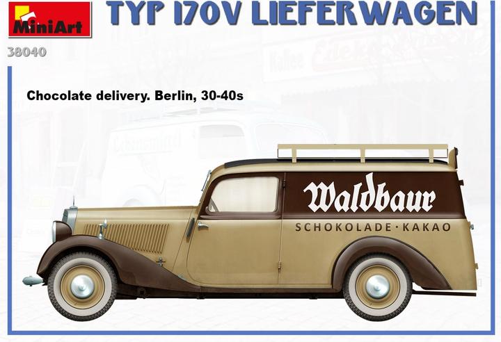 Actual product image Mini art Type 170V Van