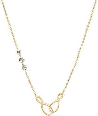 Image du produit Brosway Stylish Gold Plated Infinity Ribbon Necklace BBN10