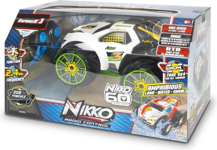 Immagine prodotto Nikko 10022 VaporizR 3 Remote Control RC Car, veicolo fuoristrada, batteria LiFePo4, fino a 15 km/h,...