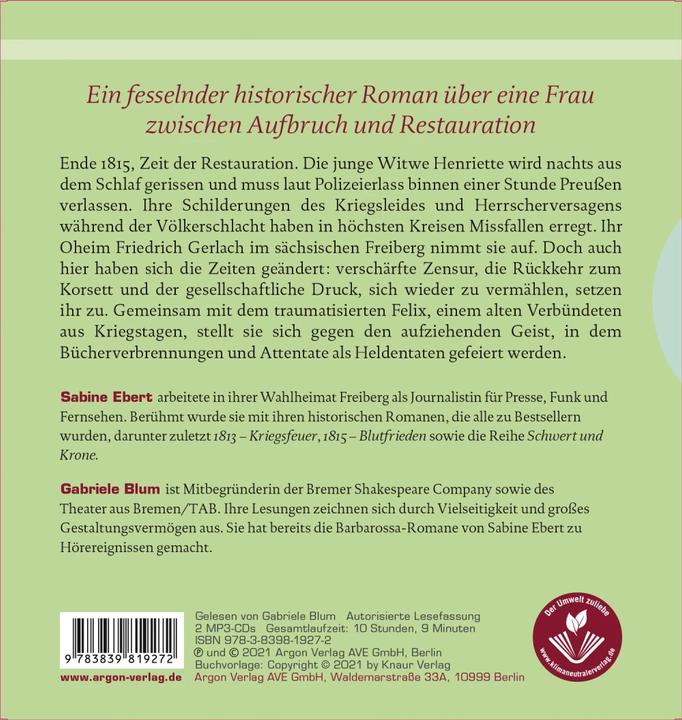 Image du produit La plume brisée (Sabine Ebert, Allemand)