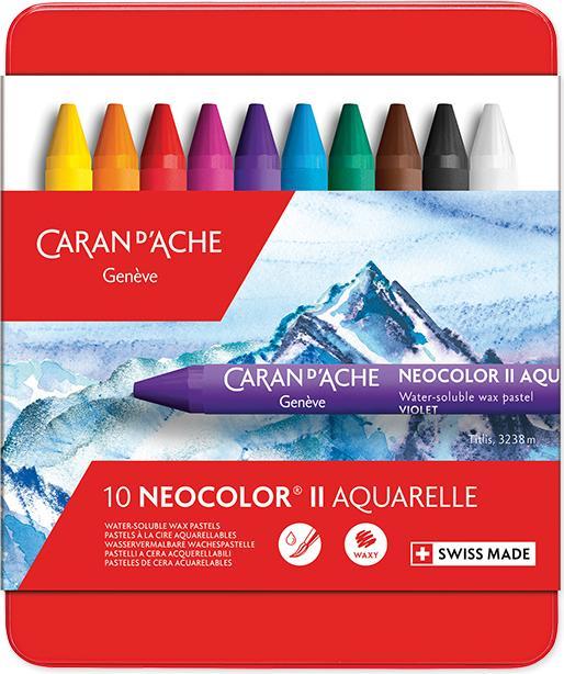 Actual product image Caran d'Ache Neocolor II Watercolours (Green, 1 x)