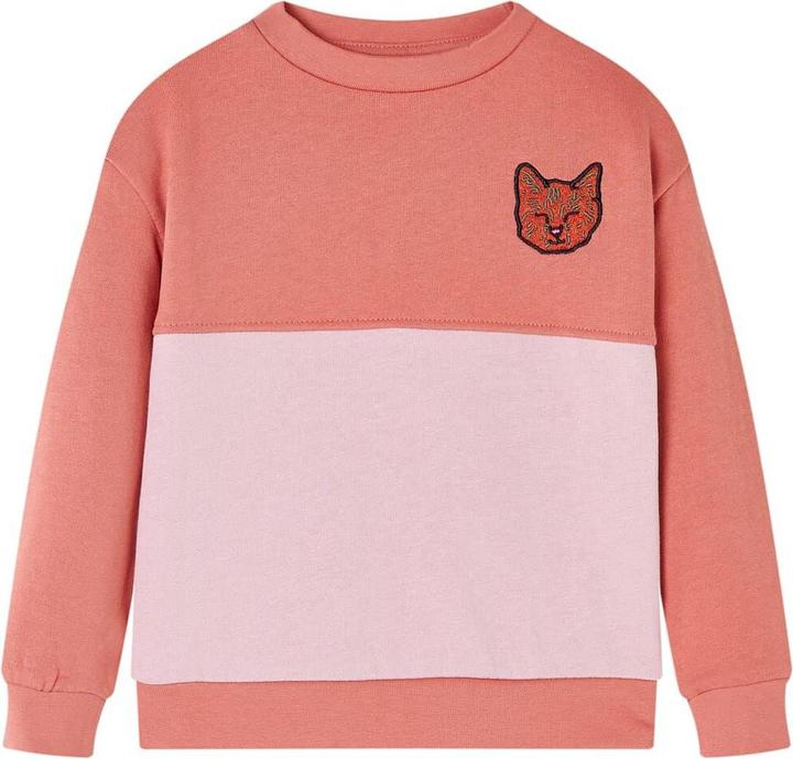 Immagine prodotto VidaXL Felpa da bambino a blocchi di colore Rosa 140,Materiale: 80 (140)