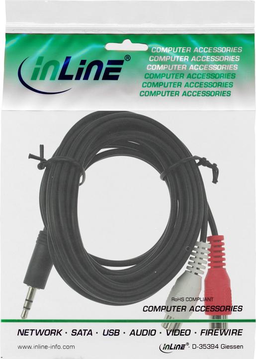 Produktbild Snooper Rückfahr-Klinkenadapter 3,5 mm auf Chinch Buchse S7/S8/DB85 (2 m, Cinch, 3.5mm Klinke (AUX))