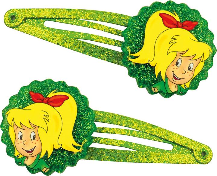 Image du produit Schmidt Spiele Fête d'anniversaire Bibi Blocksberg, barrettes incluses (100 pièces)