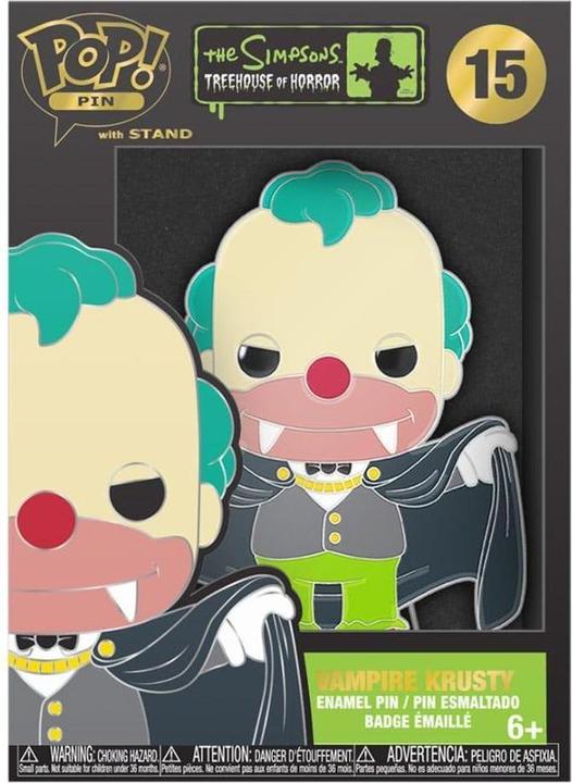 Produktbild Funko Simpsons Horror Loungefly POP! Pin pin's émaillé Krusty 10 cm