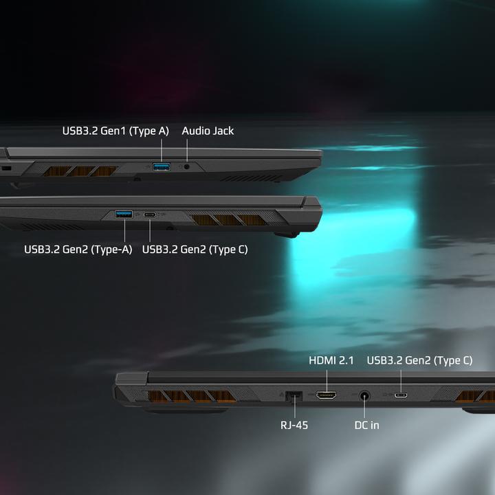Actual product image Gigabyte G6X (15.98", Intel Core i7-13650HX, 16 GB, 1000 GB, DE)