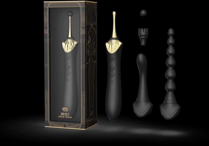Image du produit Zalo Bess 2 Masseur Clitoridien Noir Obsidian