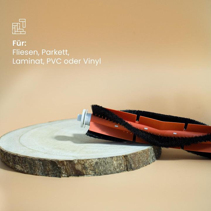 Actual product image Biohy 3er-Set Hauptbürste für Roborock S5 & S6 Serie