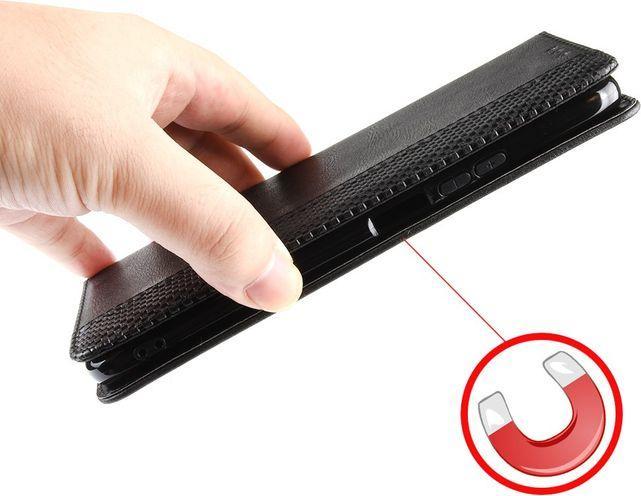 Actual product image MU Classic Retro Leather Bookcover Series (1S (2020), Alcatel 3X (2020))