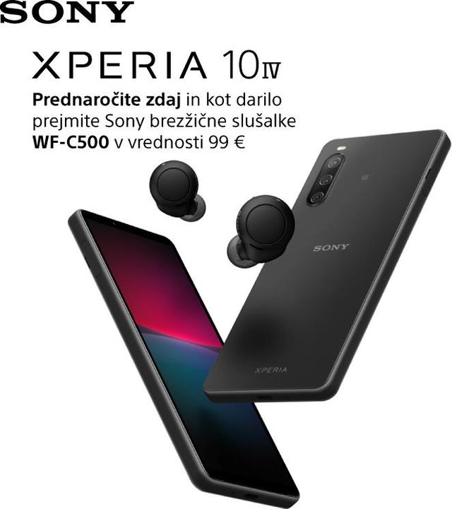 Produktbild Sony Xperia 10 IV (128 GB, Weiss, 6", SIM + eSIM, 12 Mpx, 5G)