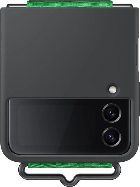 Actual product image Samsung Silicone cover with strap (Samsung Galaxy Z Flip4)