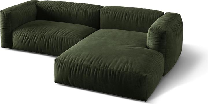 Actual product image Micadoni Modular Right Corner Sofa, "Martina", 2 Seats, 283x176x75 Made in Europe (Corner sofa)