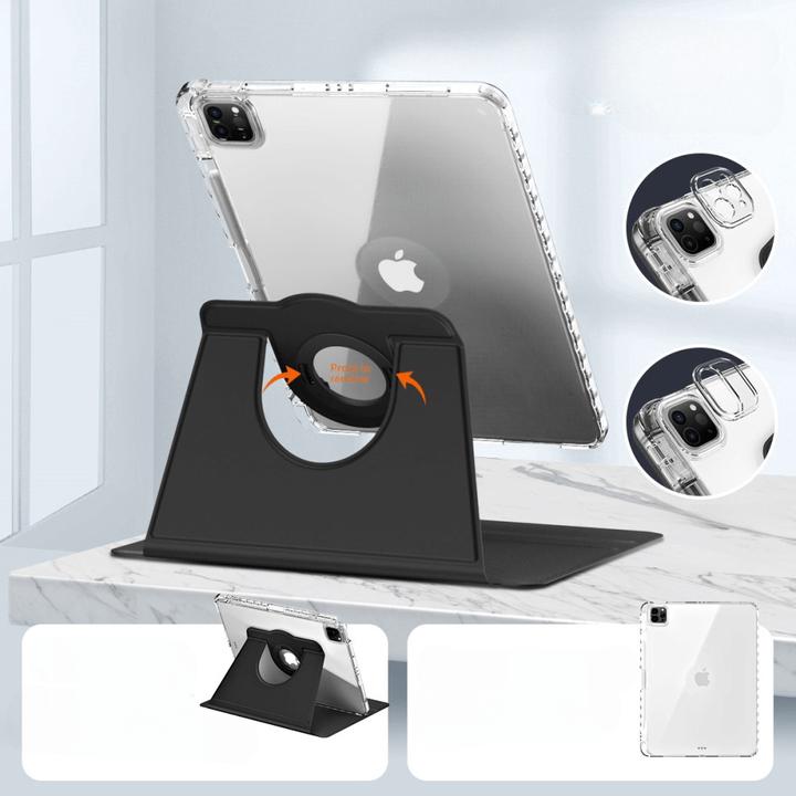 Actual product image Cover-Discount iPad Pro 13 2024 - 2in1 rotatable cover with back + lid (iPad Pro 13 2024 (M4))