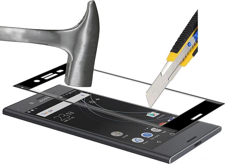 Produktbild Screenguard Sony Xperia XZ2 Premium Full Screen Panzerglas Schutzfolie 2.5D 9H (1 Stück, Sony Xperia XZ2 Premium)