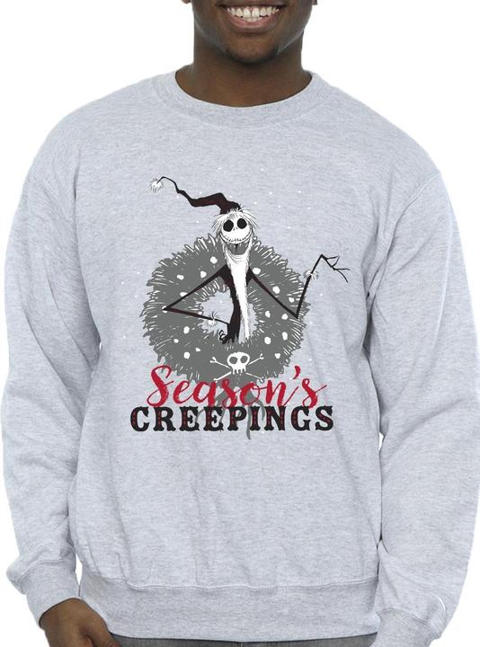 Immagine prodotto Disney The Nightmare Before Christmas Seasons Creepings Wreath Felpa Uomo (3XL)